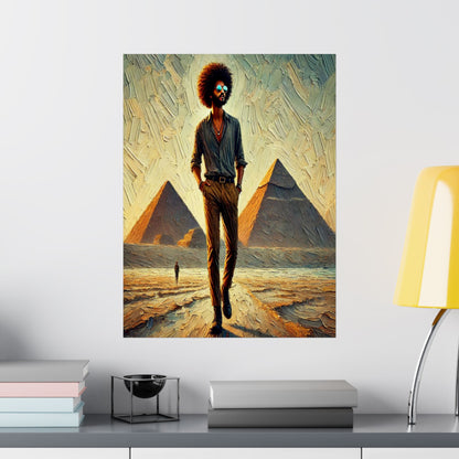 Impresium Style  Print Poster Afros in Egypt