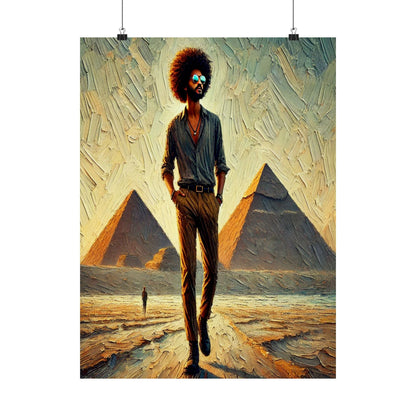 Impresium Style  Print Poster Afros in Egypt