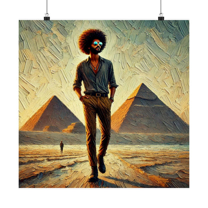 Impresium Style  Print Poster Afros in Egypt