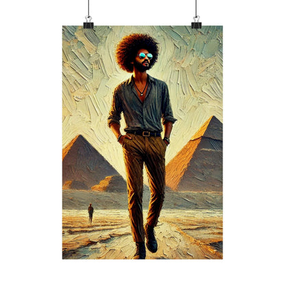 Impresium Style  Print Poster Afros in Egypt