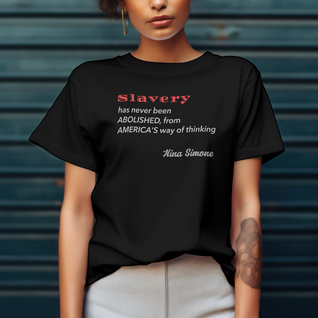 Afrocentric Quote T-Shirt | Black Empowerment Tee | Nina Simone Quote | Social Justice & Black Pride Apparel Soft style T