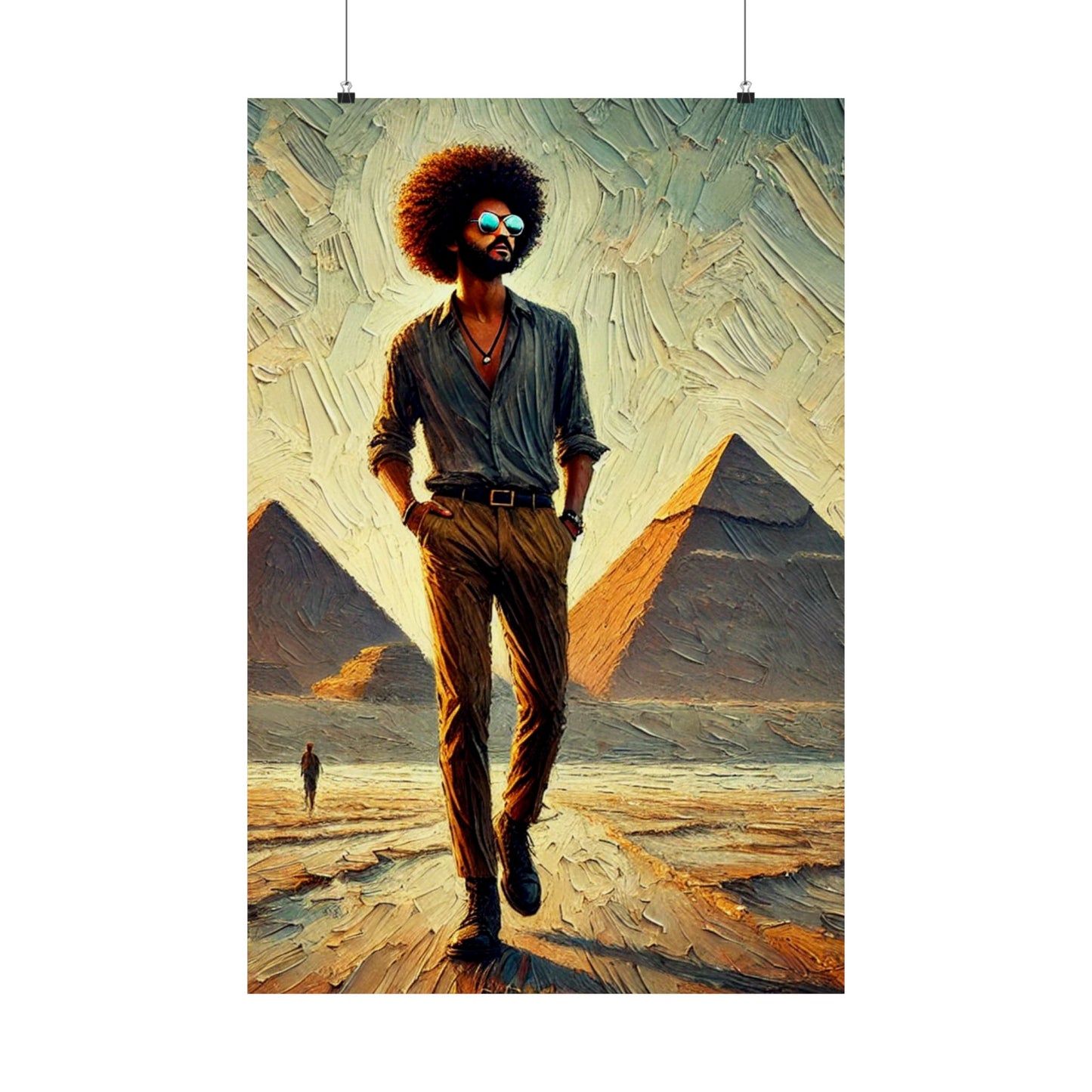 Impresium Style  Print Poster Afros in Egypt