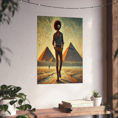 Impresium Style  Print Poster Afros in Egypt