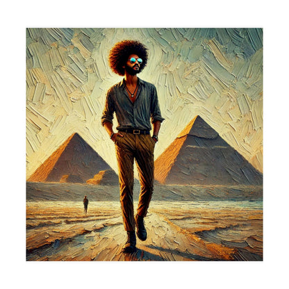 Impresium Style  Print Poster Afros in Egypt