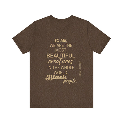 Afrocentric Quote T-Shirt | Black Empowerment Tee | Nina Simone Quote | Social Justice & Black Pride Apparel Soft style T