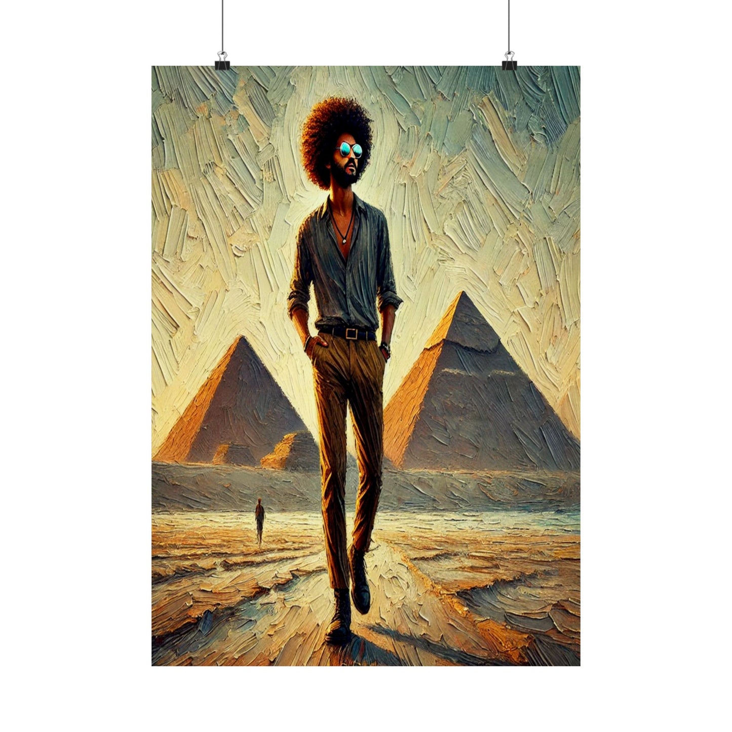 Impresium Style  Print Poster Afros in Egypt