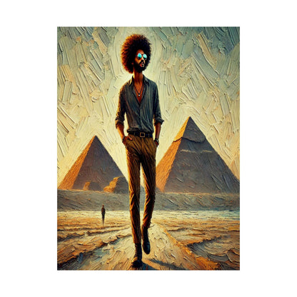 Impresium Style  Print Poster Afros in Egypt