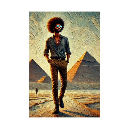 Impresium Style  Print Poster Afros in Egypt