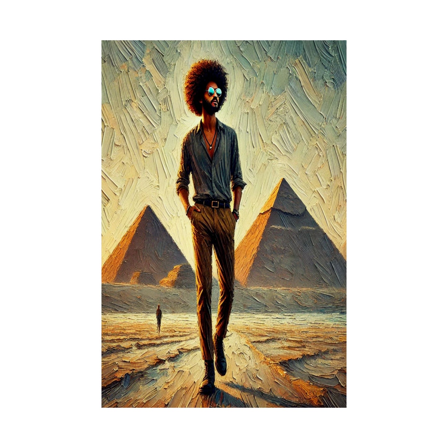 Impresium Style  Print Poster Afros in Egypt