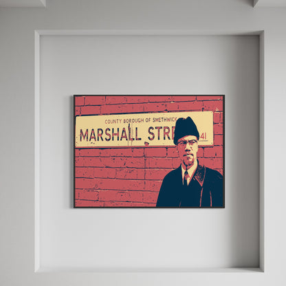 Malcolm on Marshall Street Digital Print