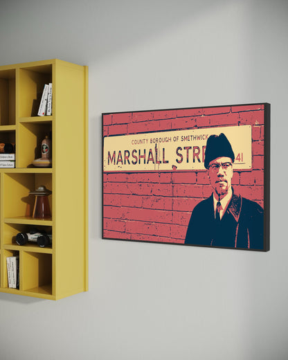 Malcolm on Marshall Street Digital Print