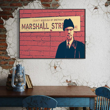 Malcolm on Marshall Street Digital Print