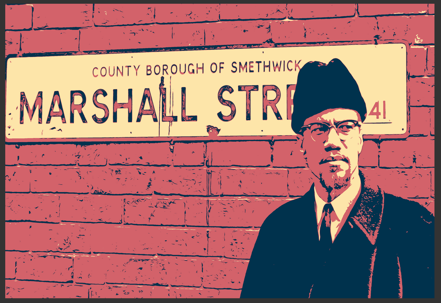 Malcolm on Marshall Street Digital Print